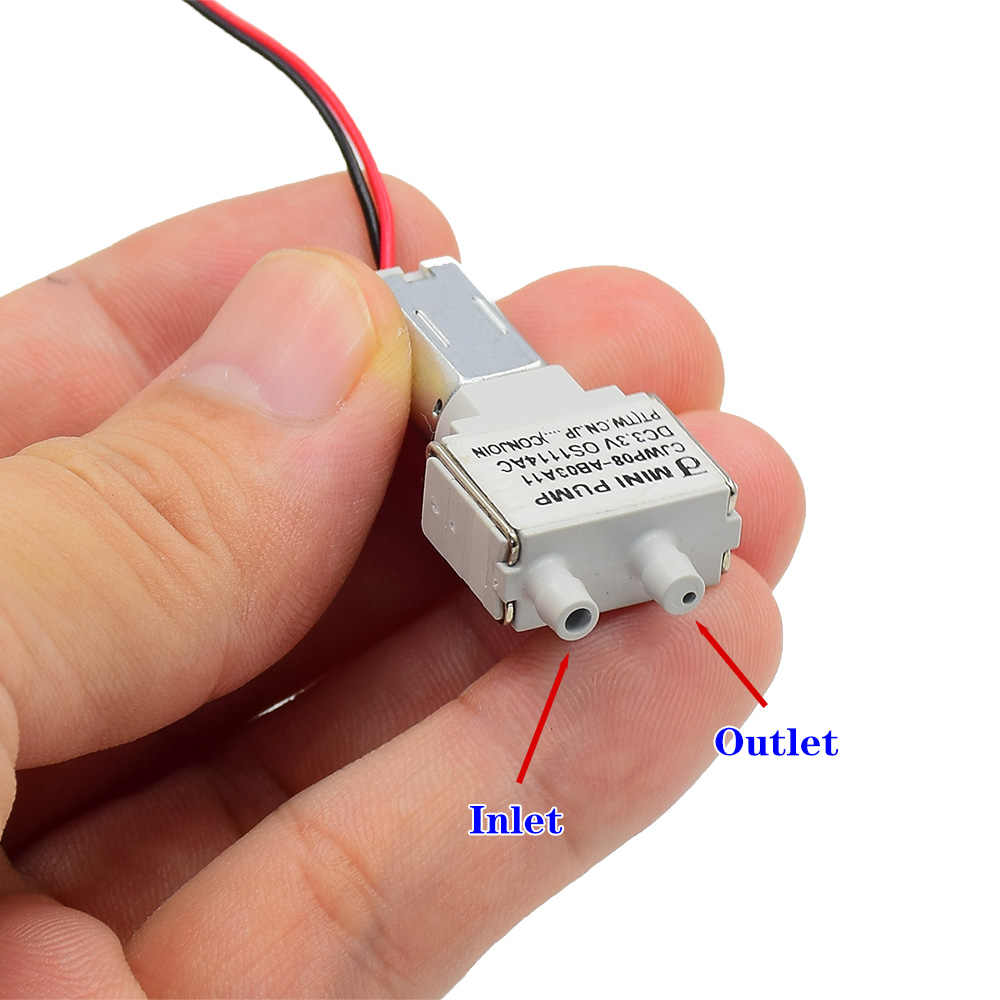 Mini Peristaltic Pump 12V - Pompa Air Aliran Kecil 0,3L/MENIT dengan