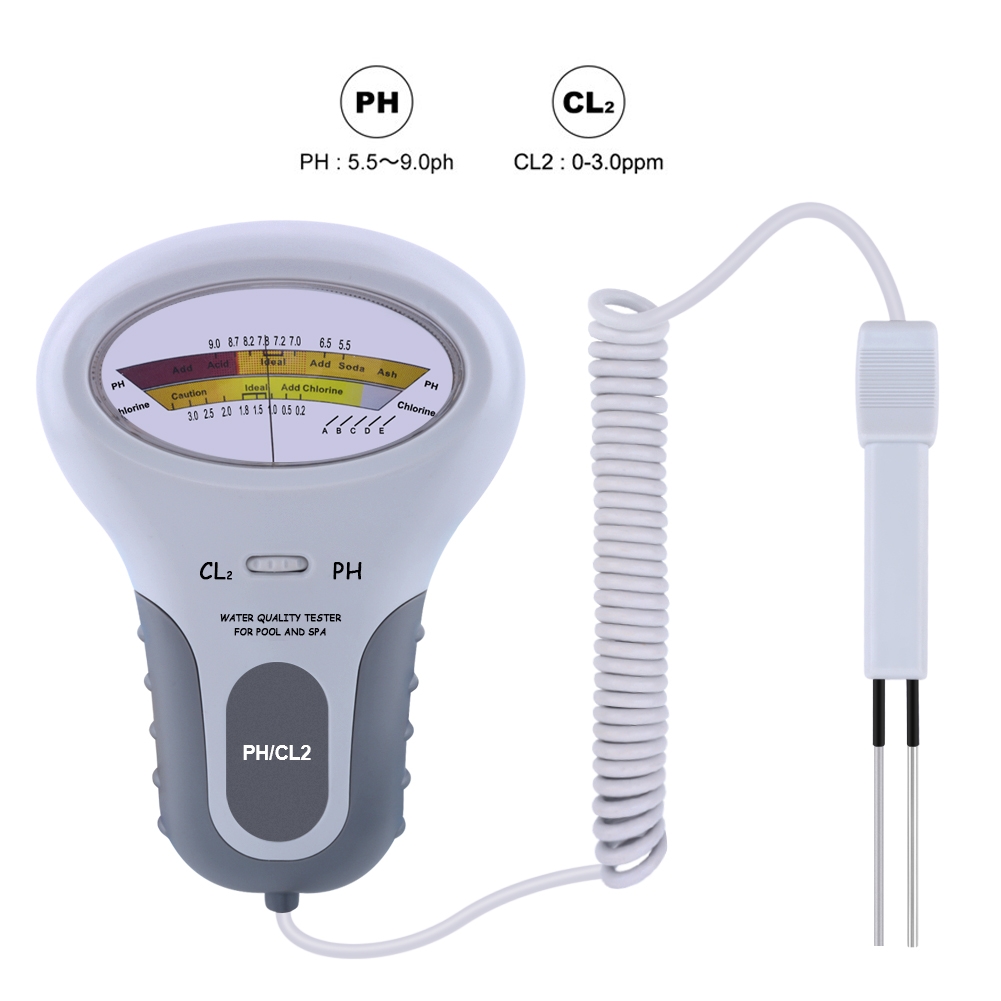 Ph Meter Digital Water Tester - PC102 Penguji Kualitas Air Portabel Digital