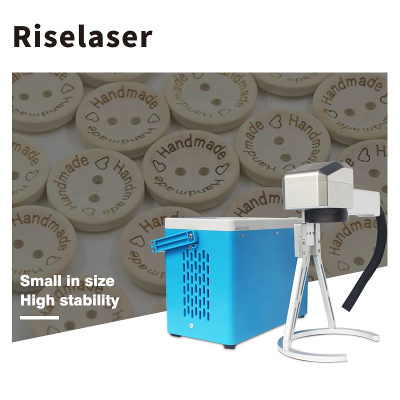 Fiber Laser Marking Machine 30W - Mesin Penanda Laser Serat Mini Portabel