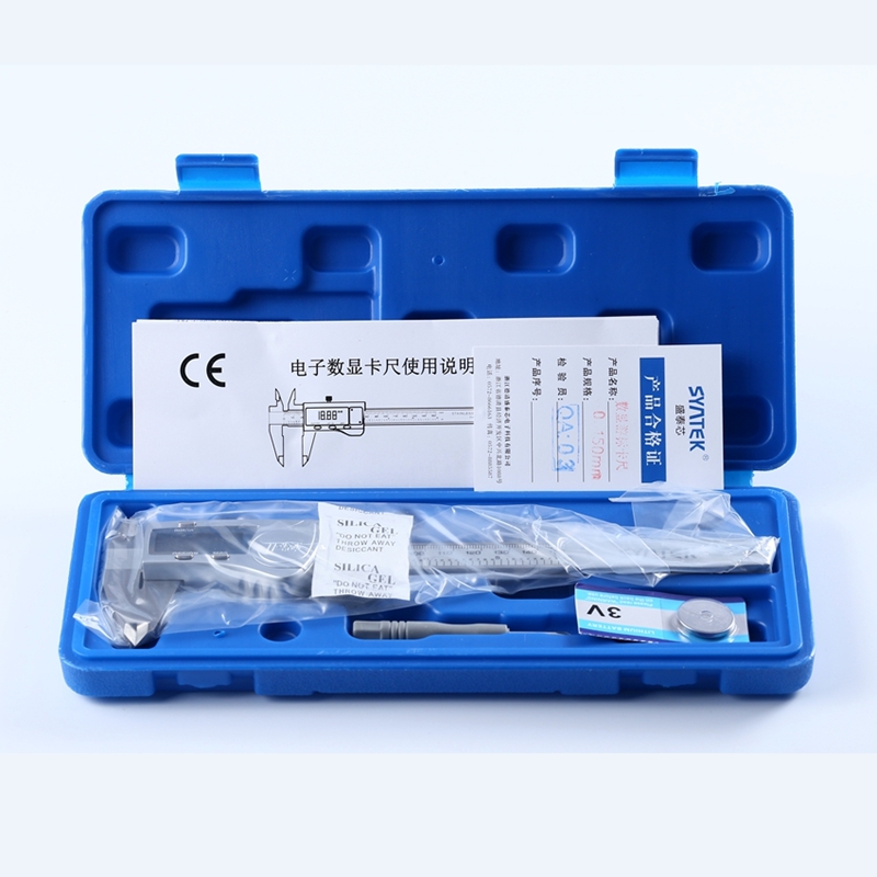 Digital Caliper 150Mm Stainless Steel - Kaliper Digital Tahan Air IP54 Industri
