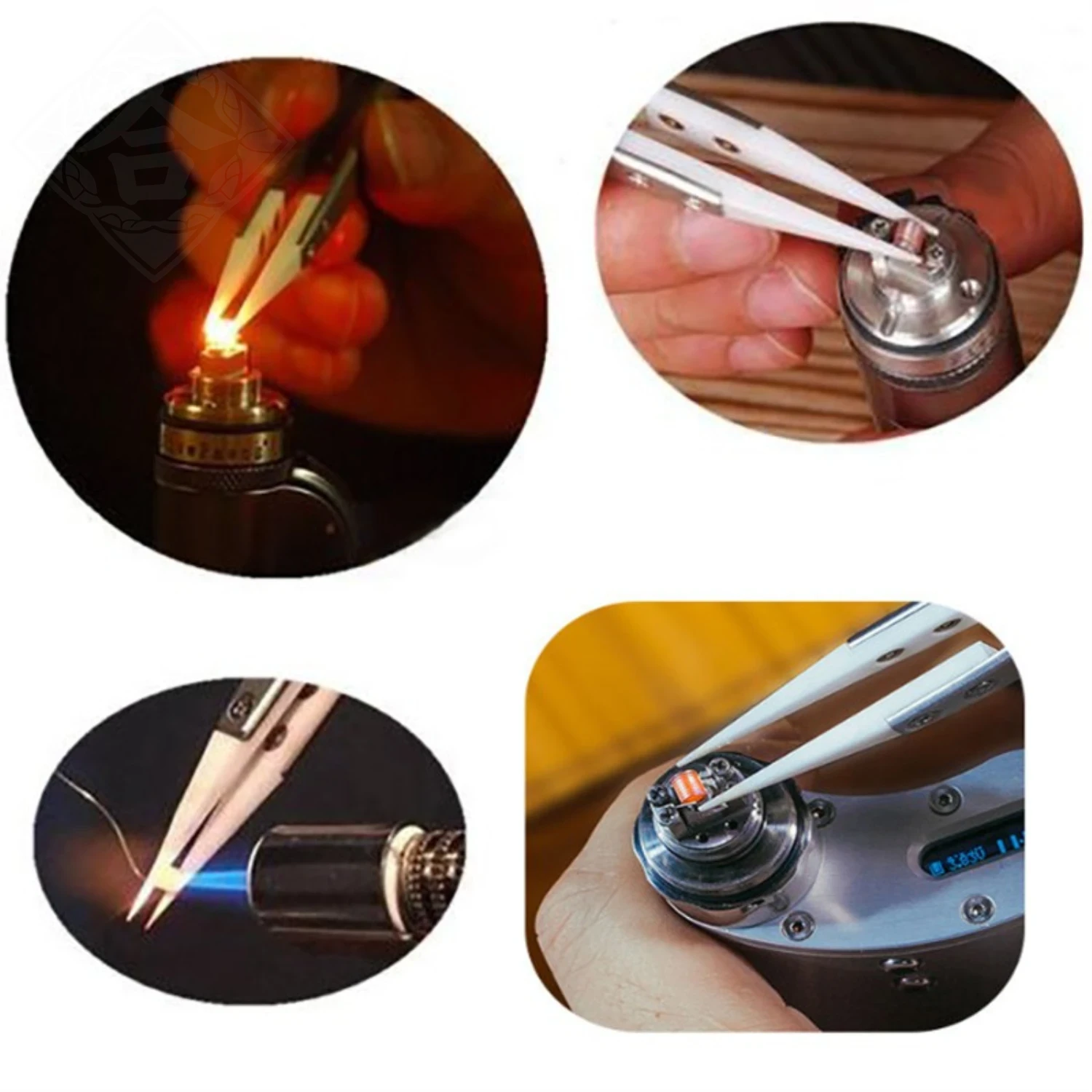 Pinset Baja Tahan Karat Ujung  - Industrial Tools ulasan dan harga