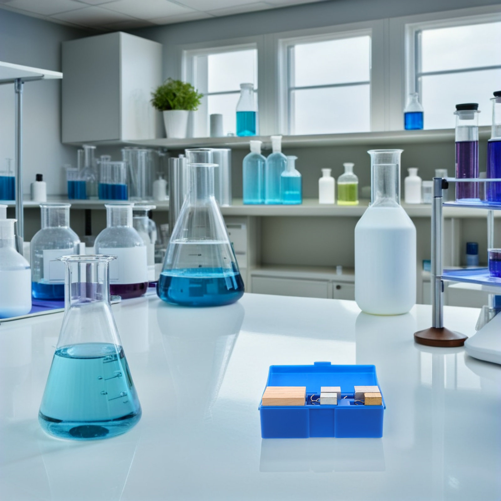 1 Set Kubus dengan Berbagai Je - Lab Equipment ulasan dan harga
