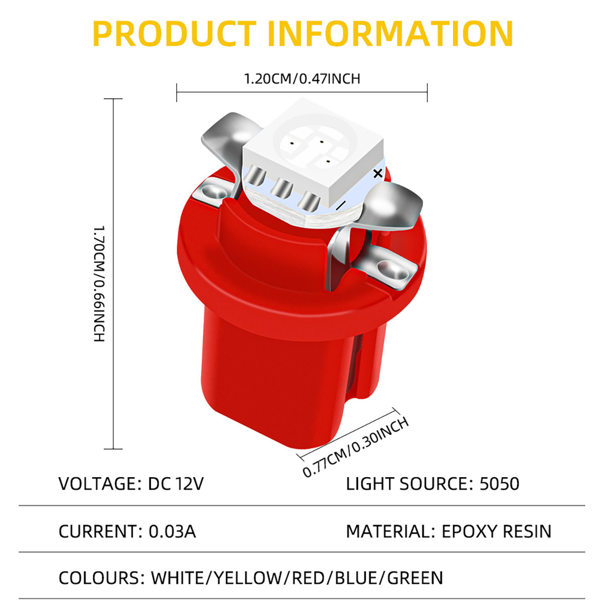 10 Buah B8.5D 509T B8.5 5050 L - Test Instruments ulasan dan harga