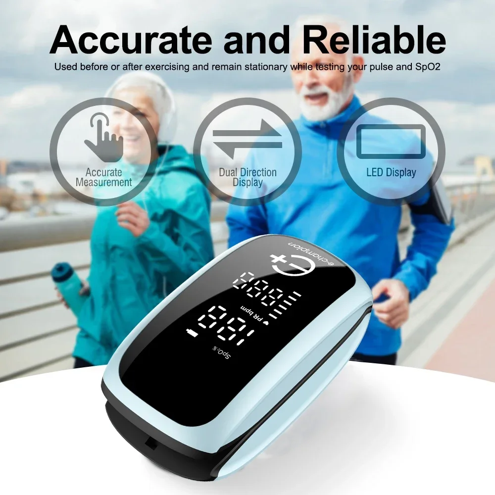Monitor Saturasi Oksigen Darah - Pulse Oximeter Fingertip Rechargeable ulasan dan harga