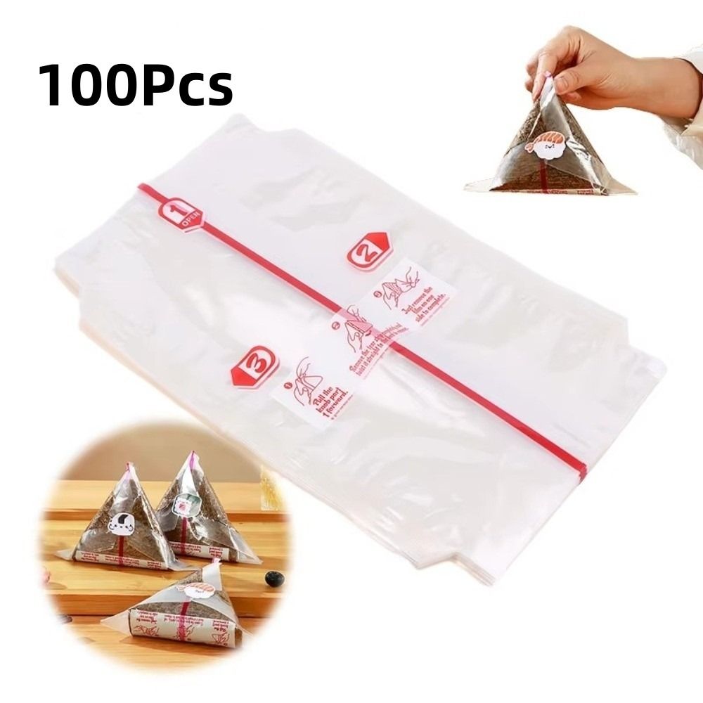 100Pcs Kantong Kemasan Nasi Ke - Packaging ulasan dan harga